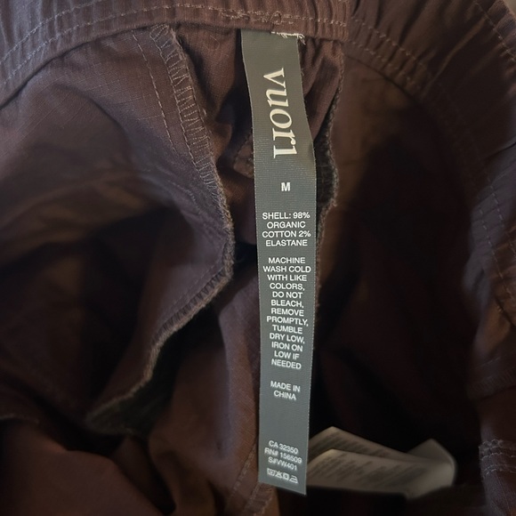 NWT Vuori Ripstop Dura Terra Climbing / Hiking Pant - Chestnut - Size M - Picture 10 of 11